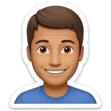 42 year old man sticker