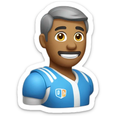 un puant qui joue aux jeux vidéo sticker