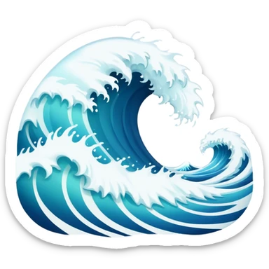 wave   sticker