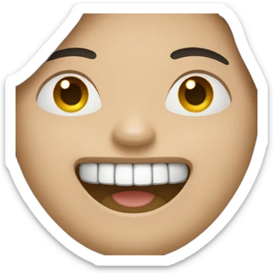 Asiatica Smile sticker