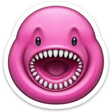 lamprey mouth  sticker