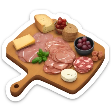 charcuterie board sticker