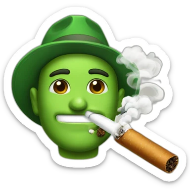 san juan bosco smoking fake weed sticker