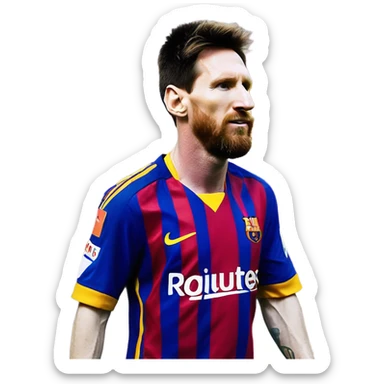 Messi Messi Ankara Messi Messi Ankara Messi gooooooal sticker