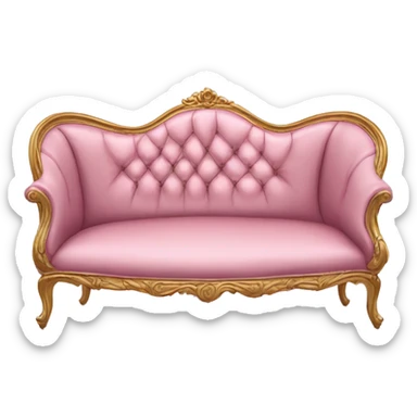 marie Antoinette sofa  sticker