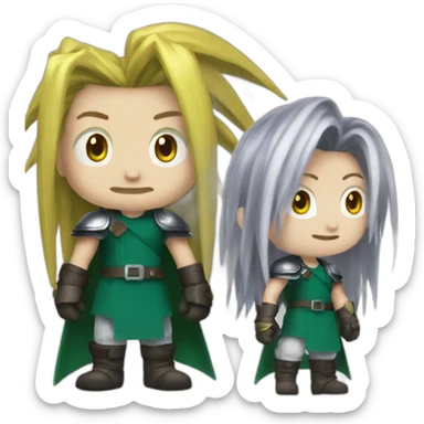 Final Fantasy VII sticker