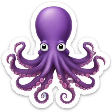 kraken octopus with a shirt for 1st grader cute sticker