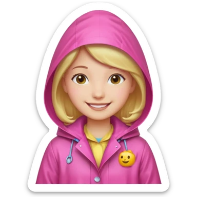 girl in pink rain coat



 sticker