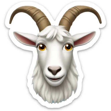 Please make a emoji of a Billy goat sticker