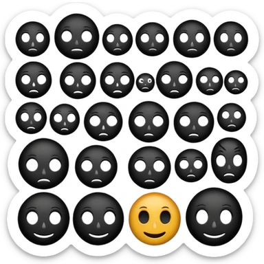 gothic animated emojis sticker