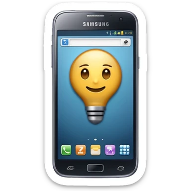samsung s25 phone as an ios emoji sticker