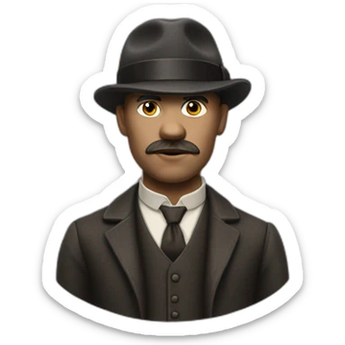Peaky blinder sticker