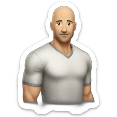Bald-Marcio-Handsome-Man sticker