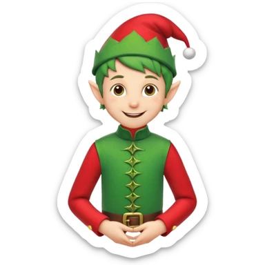elf on a shelf sticker