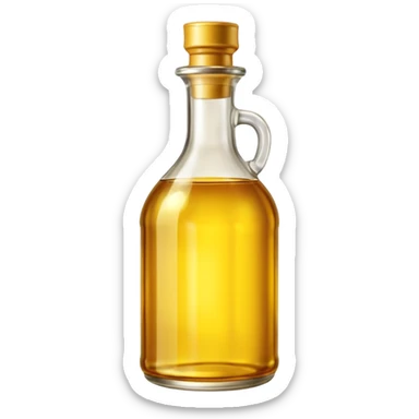 cooking oil sticker