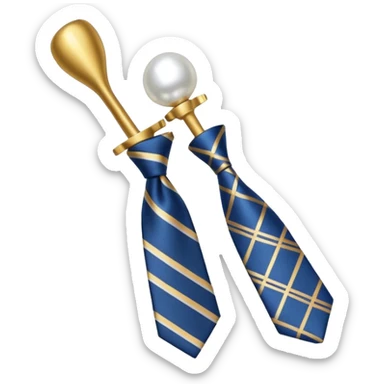 tie needle, tie, pocketsquare, accessoires sticker