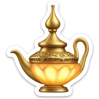 Genie Lamp alladin sticker