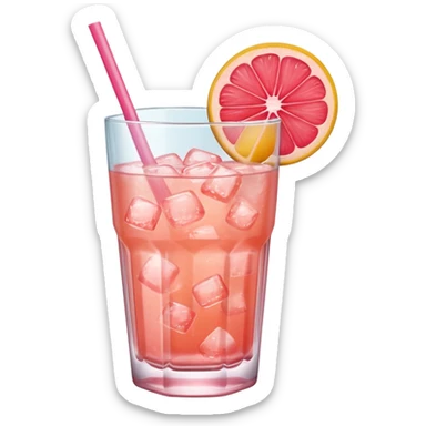Ice grapefruit ade sticker