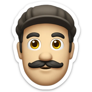 Mario fascisalute sticker