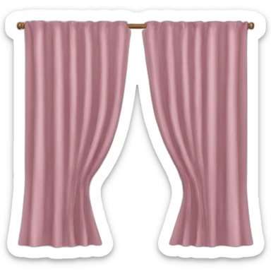 curtains sticker