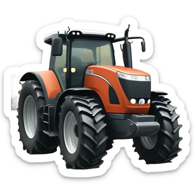 USA modern agricultural machine sticker