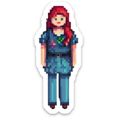 married couple, husband and wife sticker