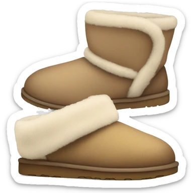 UGG slippers  sticker