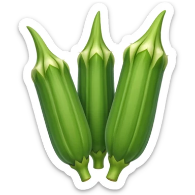 Okra sticker