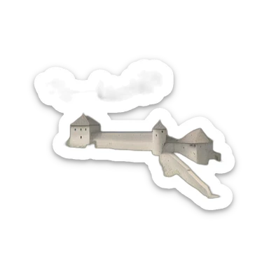 Forteresse de mont dauphin(vauban) sticker