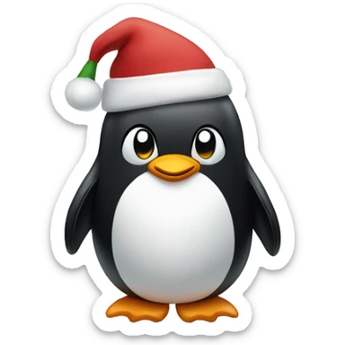 Christmas Penguin  sticker