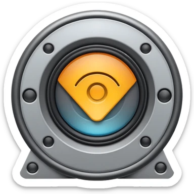 mac os icon speaker volume sticker