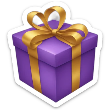 gift-purple sticker