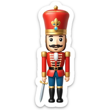 Nutcracker sticker