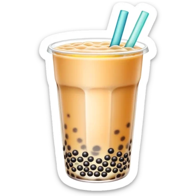bubble tea sticker