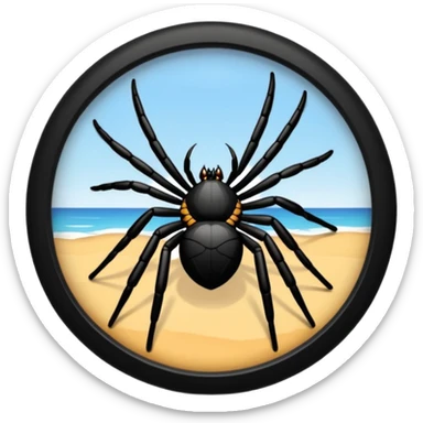 ventanas con telaraña sticker