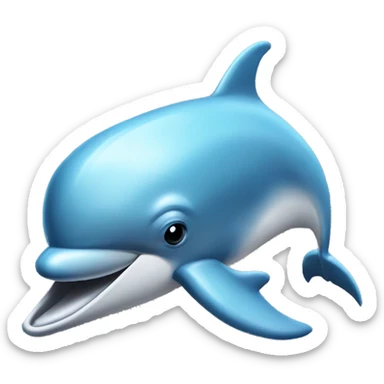 symphony dolphin sticker