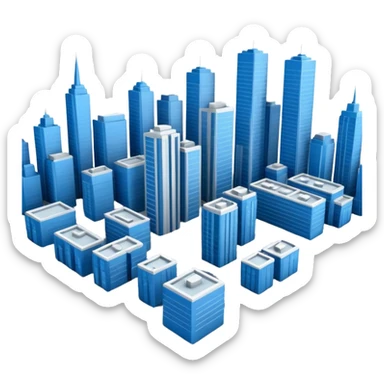 city planning sticker