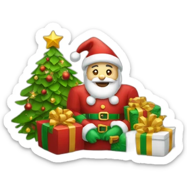 Navidad dinero sticker