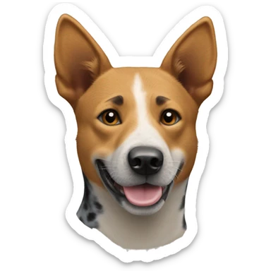 Australian cattle dog dingo  sticker