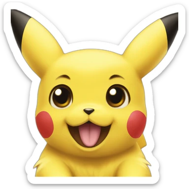 Pikachu boulanger sticker