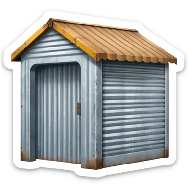 homeless reinforced shelter sticker