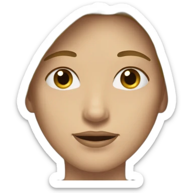 Main derrière la tete sticker