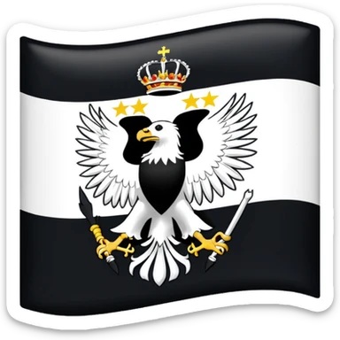 Prussia flag sticker