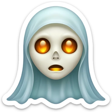 Dead ghost sticker