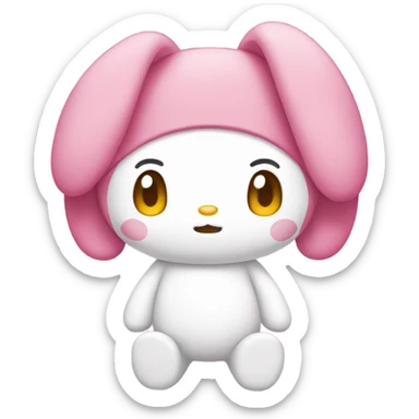 my melody  sticker