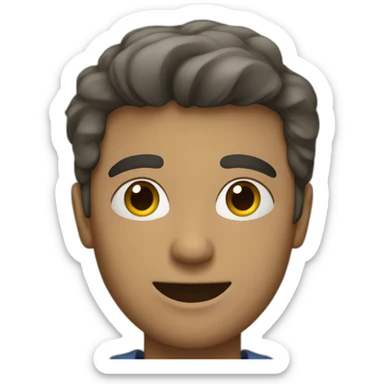 Personne qui souffle  sticker