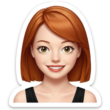 Emma Stone sticker