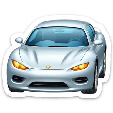 car with a shiny, protective layer sticker