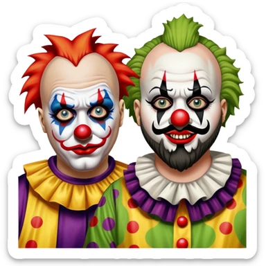  Violent J and Shaggy 2 Dope from insane clown posse sticker