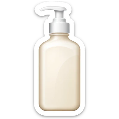 Lotion sticker